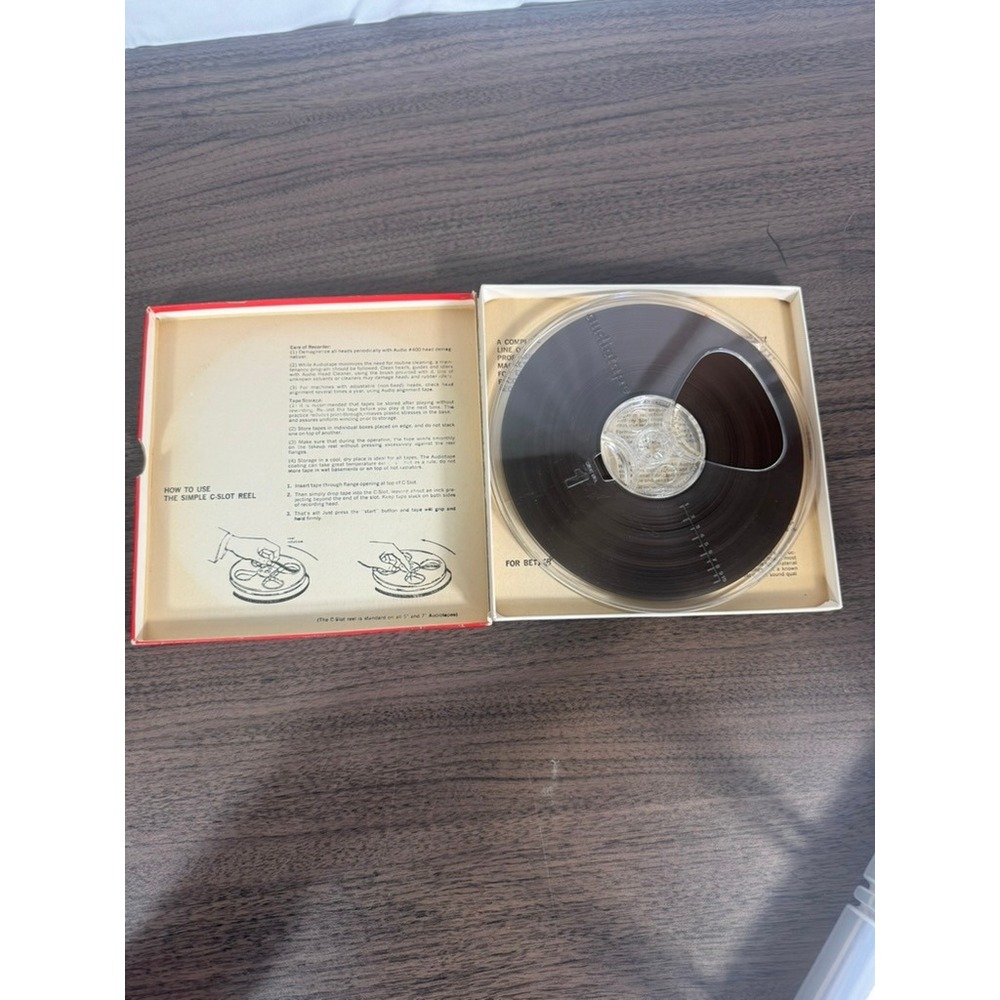 VTG Audiotape Formula 10 Reel-to-Reel Tape 1200 ft Original Box Audio Devices - Picture 3 of 5